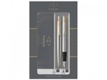 Zestaw Piśmienniczy Parker Jotter Duo stalowy GT długopis + pióro wieczne 2093257
