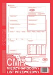 CMR międzynarodowy list przewozowy A4 /1+3/ numerowany 800-1N M&P