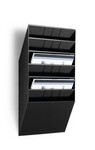 Pojemnik na dokumenty A4 DURABLE Flexiboxx poziomy czarny 1709785060 zestaw 6 szt.
