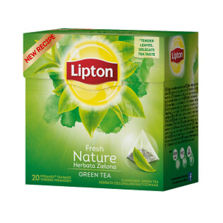Herbata LIPTON GREEN NATURE 20 piramidek