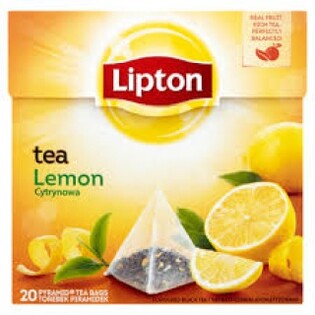 Herbata LIPTON SUN TEA LEMON 20 piramidek (cytrynowa) SP-140528