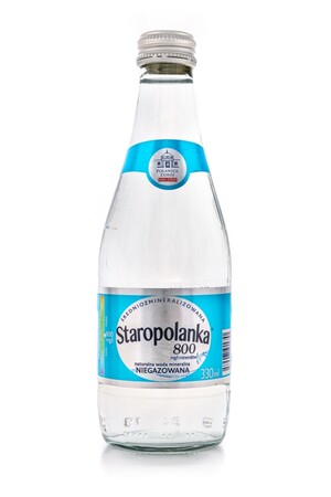 Woda STAROPOLANKA 330ml szklana butelka niegazowana
