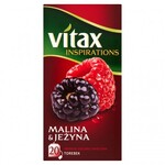 Herbata VITAX INSPIRATIONS malina i jeżyna 20 torebek