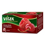 Herbata VITAX INSPIRATIONS malina i wiśnia 20 torebek
